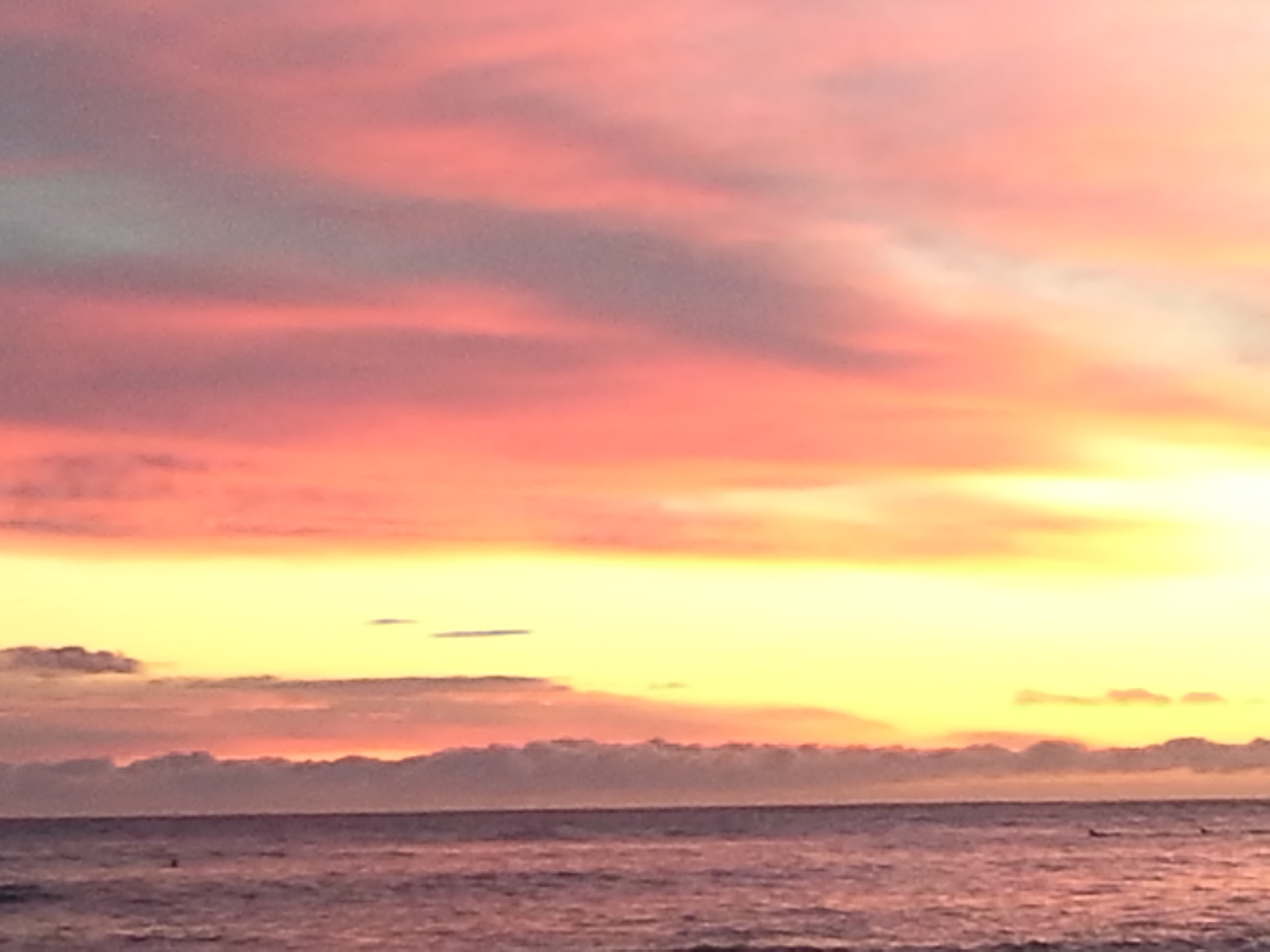 sunset in san sousi
