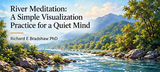 River Meditation: A Simple Visualization Practice for a Quiet Mind cover
